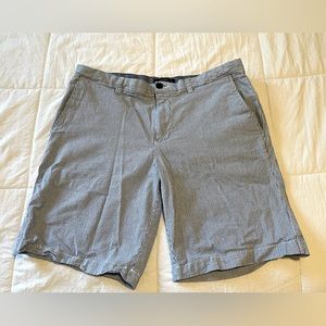 Blue & White Striped Banana Republic Shorts